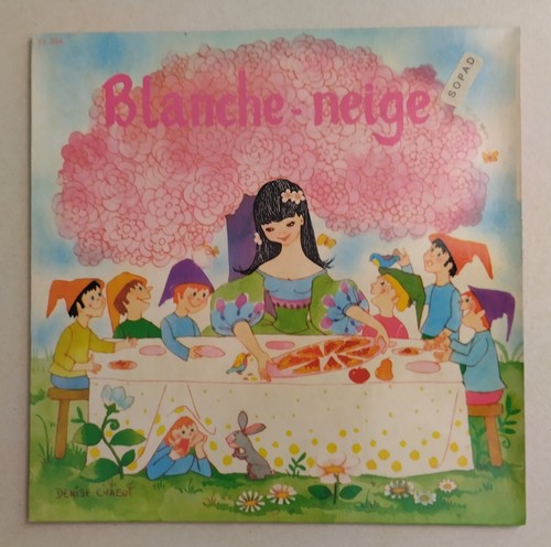 Vinyle tours blanche - 45, blanche-neige