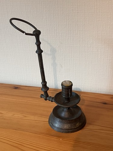 Ancien bougeoir xixs - ancien, laiton
