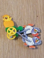  Jouet Kinder ancien montable pâques poule 