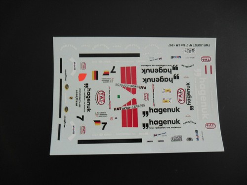 Decal jps twr joest fat - -, n°7
