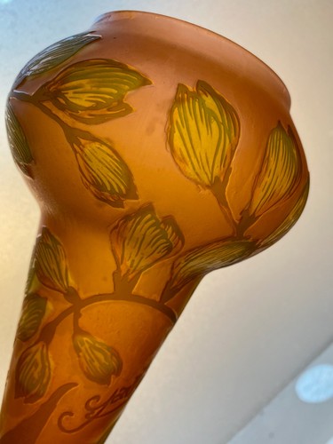 Emile gallé original vase - gallÉ-original-,