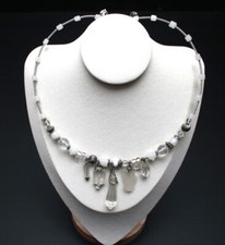 Collier ancien, collier perle