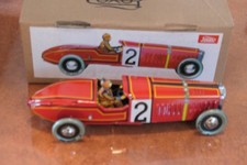 REEDITION DE JOUET EN TOLE PAYA VOITURE DE COURSE N° 2