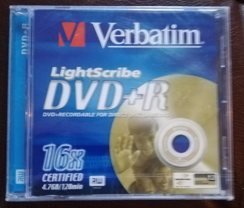 Dvd 16x verbatim - dvd+r,