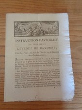 Instruction pastorale de l'