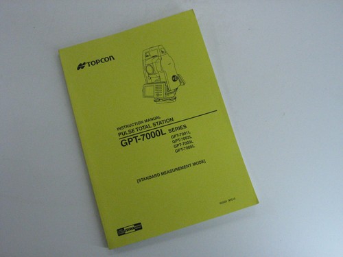 Topcon instructions manuel - topcon,