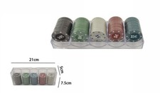 X Paquet De 100 Jetons Fiches