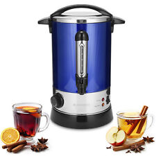 Marmite à vin chaud - Machine chauffante fontaine distributeur eau thé café 6,8L