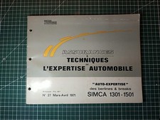 Assurances Et Techniques De L'expertise Automobile - Simca "1301" "1501"