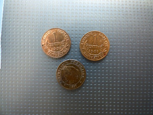 Lot 1centimes - lot,