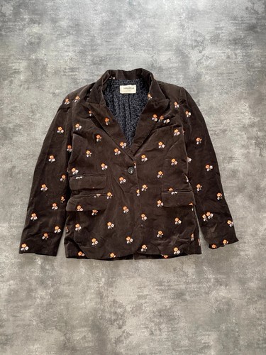 Veste blazer velours noir - en,