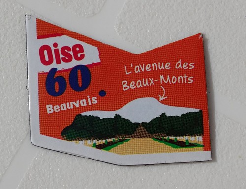 Magnet gaulois oise carte - magnet,
