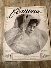 Revue FEMINA 1909 #207 -Melle