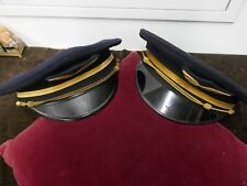 2 casquettes aviateur