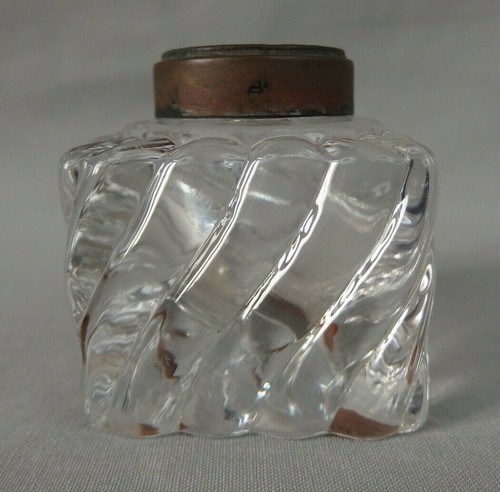 Ancien encrier cristal - ancien,