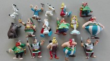ASTERIX & OBELIX PLASTOY gros lot x16 figurines Goscninny Uderzo bon état