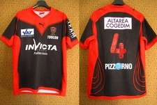 Maillot rugby Toulon #4 RCT 2009 Invicta Puma Vintage Jersey Shirt - M