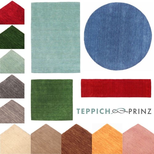 Tapis laine gabbeh - en, uni