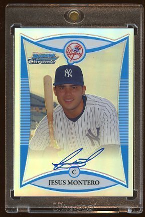 Jesus montero bowman chrome - jesus,