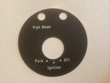 Plaque fond de contacteur Harley Aermacchi 