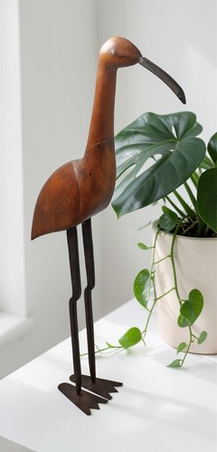 Sculpture vintage bois - sculpture, d’