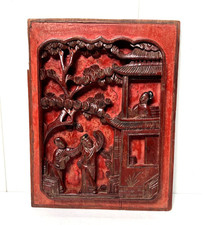 Panneau bois sculpté - panneau,