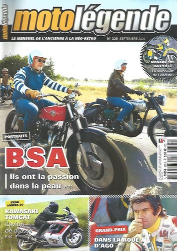 Moto legende 325 - bsa, /