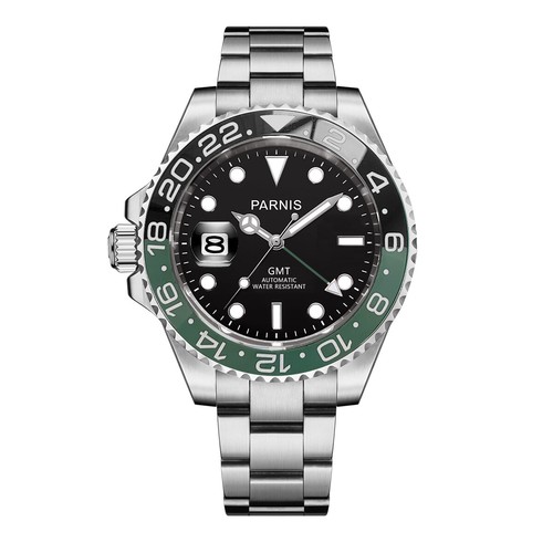Parnis gmt sapphire automatic - parnis,