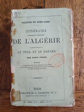 Livre Itinéraire de l'Algérie de 1862 (L1-2)