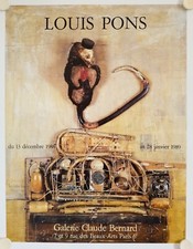 Affiche LOUIS PONS 1988