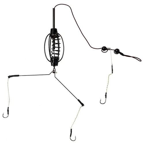 Crochet appât cage ligne - crochet,