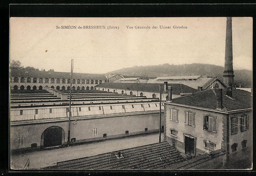 Cpa simeon bressieux - cpa, st-simeon-de-bressieux