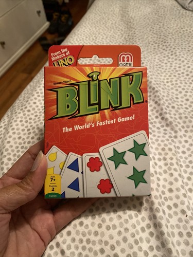 Blink card game - card, mattel