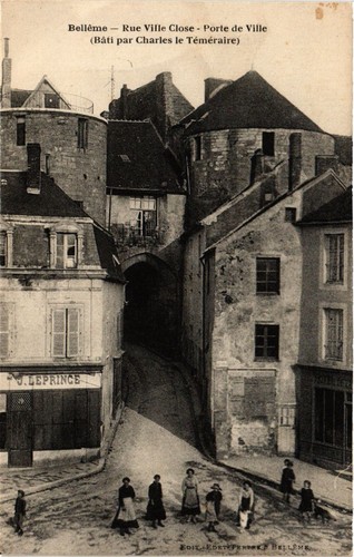 Cpa belleme rue ville close - cpa,