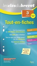 Tout-en-fiches - 3ème: Les clés du brevet - Collectif