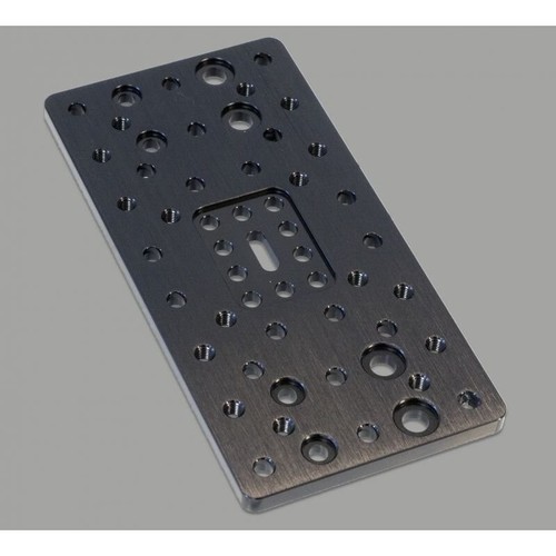 Plateau large slot - pour, rail