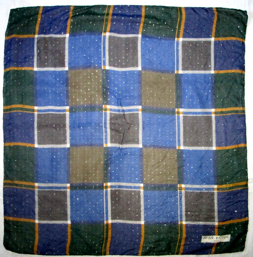 Jean patou foulard - foulard, soie