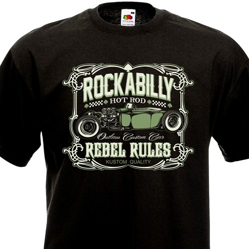 Tee shirt rockabilly - shirt,