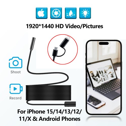 10m 33ft endoscope inspection - endoscope,