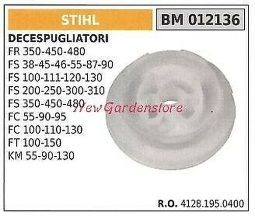 Poulie moteur stihl - moteur,
