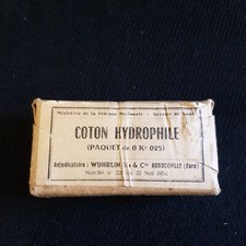 Ancien paquet Coton Hydrophile