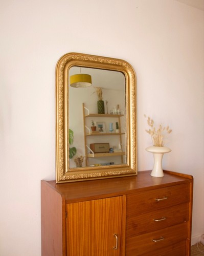 Miroir louis philippe doré - miroir, louis-philippe