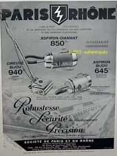 PUBLICITE ANCIENNE 1936 PARIS