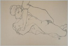 Egon SCHIELE : Nu provocant -