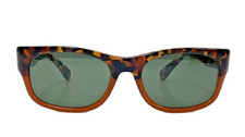 Lunettes de soleil Ray-Ban W1414 XXAL verres verts écaille de tortue hommes...