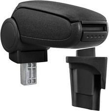 Accoudoir Porte-Objets Spécifique En Tissu Noir Seat Leon De 2005 À 2012