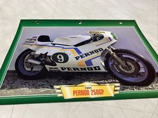 pernod 250GP piste 1984 250 GP fiche carte moto passion collection Atlas