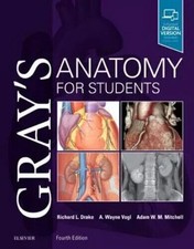 Gray's Anatomy Ser Gray's Anatomy for Students 4 ed. New Stock Fast Shipping