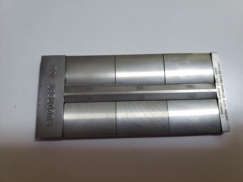 Etalon acier rugosité - etalon,
