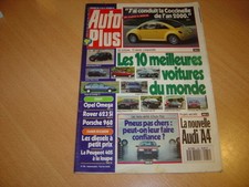 Auto plus N°284 Les 10 meilleures voitures.Rover 623 Si